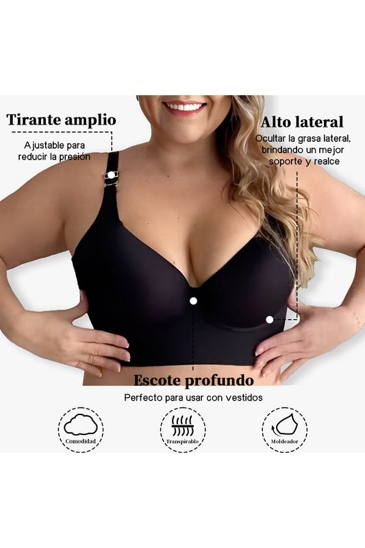 Bra with girdle