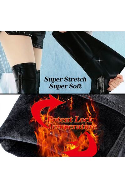 Women's black boots