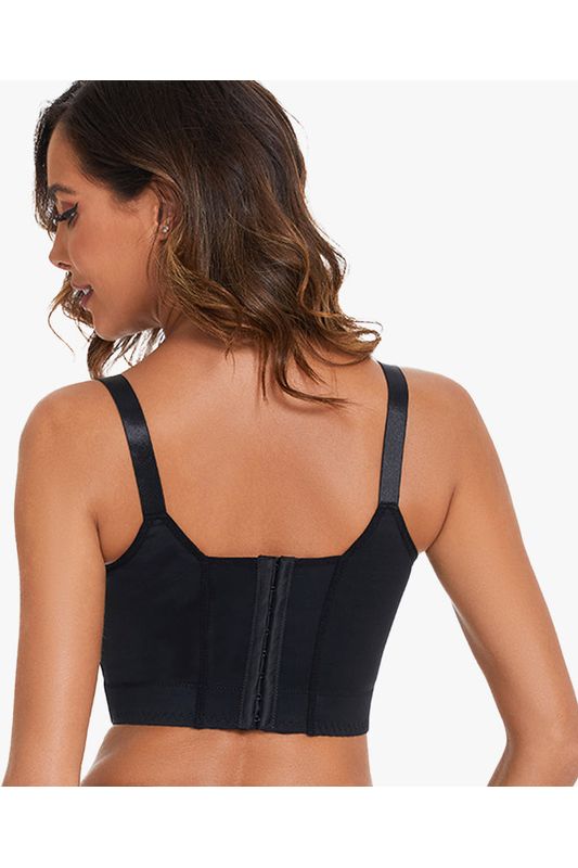 Bra with girdle