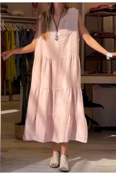 Plain Spring Dress